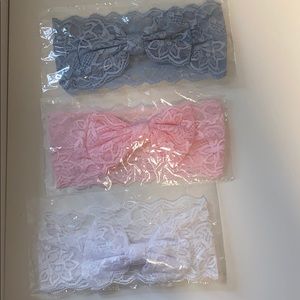 Baby lace bows